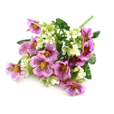 Apró virágú árvácska csokor - Mályva - 28 cm 