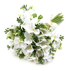 Dekor hortenzia köteg - Fehér - 30 cm 