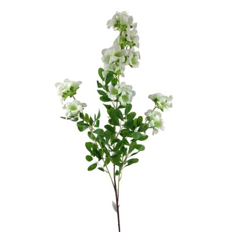 Virágos ág 11 - Fehér - 97 cm 