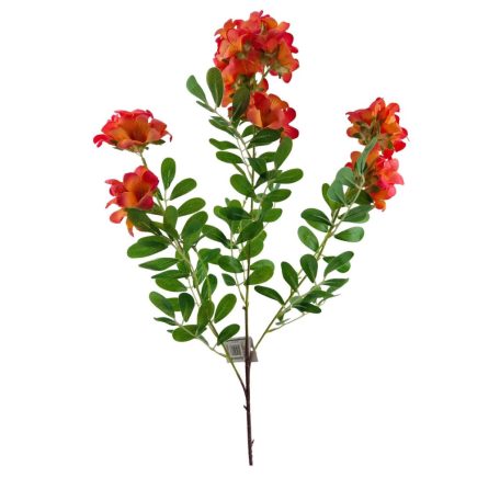 Virágos ág 11 - Narancs - 97 cm 