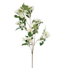 Virágos ág 14 - Fehér - 87 cm