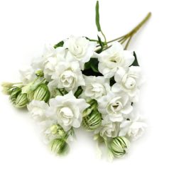 Vegyes színű kicsi csokor 156 - Fehér - 35 cm
