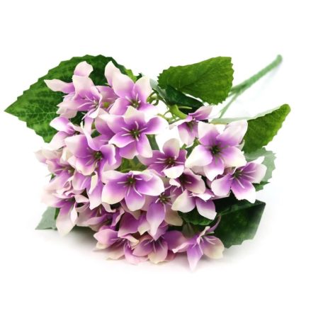 Vegyes színű kicsi csokor 147 - Lila - 30 cm 