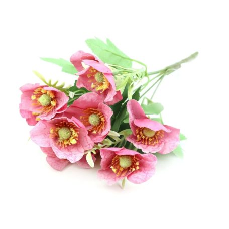 Pipacsos kicsi csokor - Pink - 30 cm 