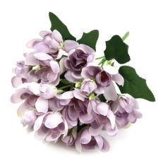 Vegyes színű kicsi csokor 151 - Világos lila - 33 cm 