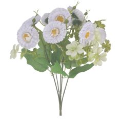 Százszorszép csokor -Lila - 31 cm