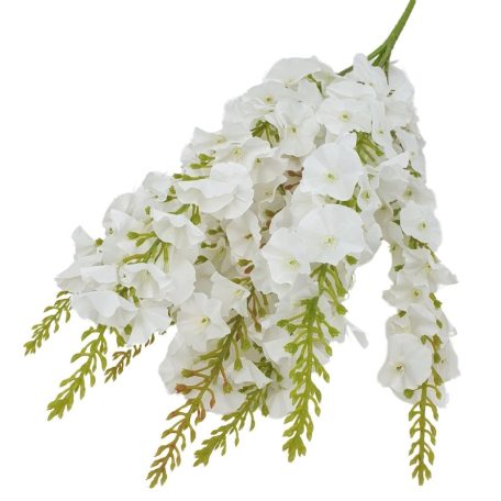 Kagylóvirág - Fehér - 7 szálas - 58 cm