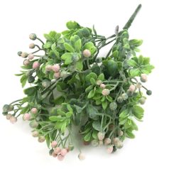 Műzöld 418 - Rózsaszín végű - 32 cm 