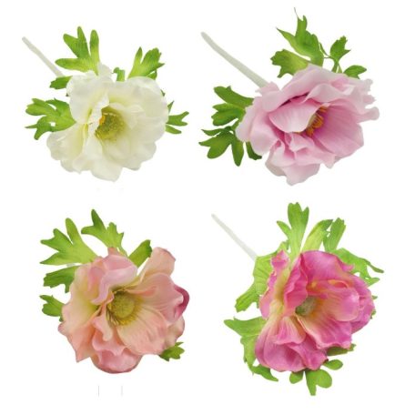 Szálas anemone - 4 színben - 30 cm
