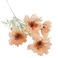 Cakkos szirmú szálas virág - Barack - 60 cm