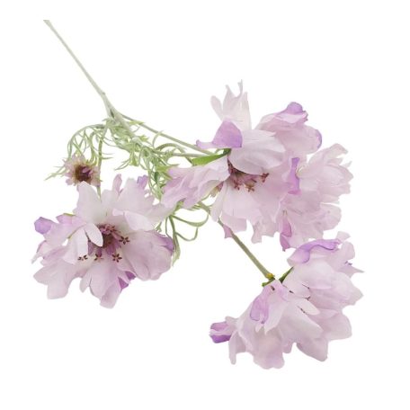 Cakkos szirmú szálas virág - Lila - 60 cm