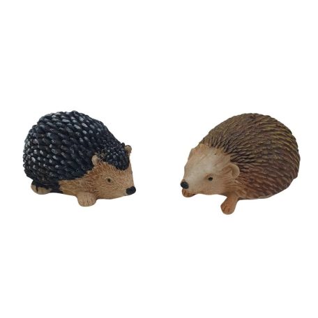 Tüskés süni figura - 2 féle - 3x6 cm