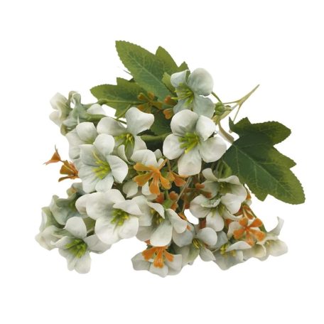 Vegyes színű kicsi csokor 161 - Halványzöld - 30 cm