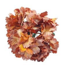 Erezett szirmú hortenzia csokor - Rozsda - 45 cm