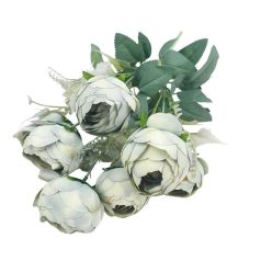7 fejes boglárka csokor - Lilás menta - 41 cm
