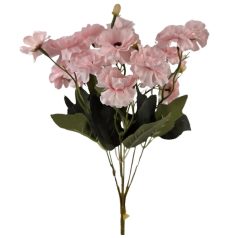 Fodros szirmú csokor - Rózsaszín - 35 cm