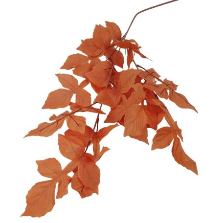 Őszi levél ág 1 - Narancs - 96 cm
