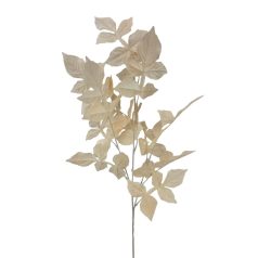 Őszi levél ág 1 - Krém - 96 cm