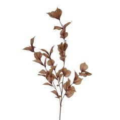 Őszi levél ág 2 - Világosbarna - 100 cm