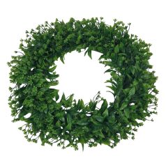   Műzöld koszorú alap 41- 30 cm alap - 44 cm teljes átmérő