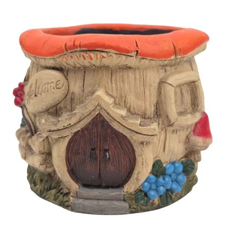 Manóház kaspó - C - 10x10x9 cm 