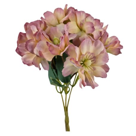 Vegyes színű kicsi csokor 174 - Cirmos mályva - 27 cm