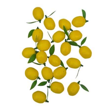 Mű citrom egész - 3 cm - 20 db/csomag