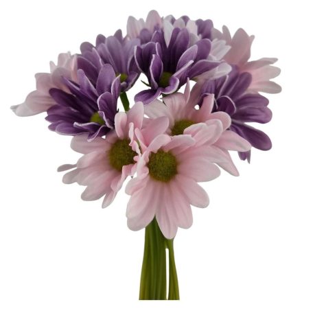 Élethű margaréta köteg - Lila - 26 cm - 14 szál/köteg