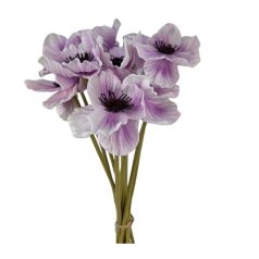 Élethű pipacs köteg - Lila - 30 cm -10 szál/köteg