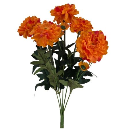 Rézvirág csokor - Narancs - 37 cm