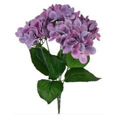 Hortenzia csokor 1 - Mályvás lila - 42 cm