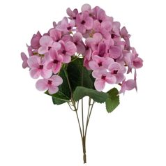 5 fejes hortenzia csokor - Rózsaszín - 36 cm