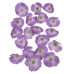 Dekor fejvirág 43 - Lila - 7 cm - 20 db/csomag
