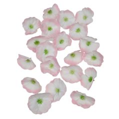 Dekor fejvirág 43 - Rózsaszín - 7 cm - 20 db/csomag