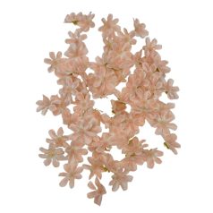 Dekor fejvirág 46 - Barack - 4 cm - 60 db/csomag