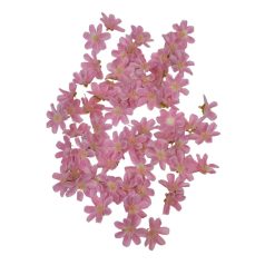 Dekor fejvirág 46 - Rózsaszín - 4 cm - 60 db/csomag
