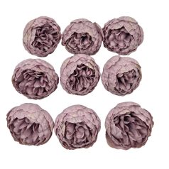 Dekor fejvirág 40 - Antik lila - 5 cm - 9 db/csomag 