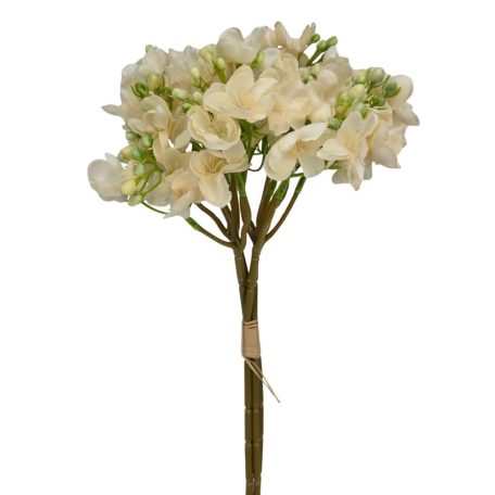 Dekor csokor köteg 1 - Krém - 38 cm - 4 szál/köteg