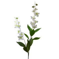 Virágos ág 18 - Fehér - 100 cm