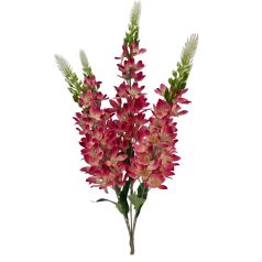 Fürt virágú csokor - Pink - 5 szálas - 58 cm