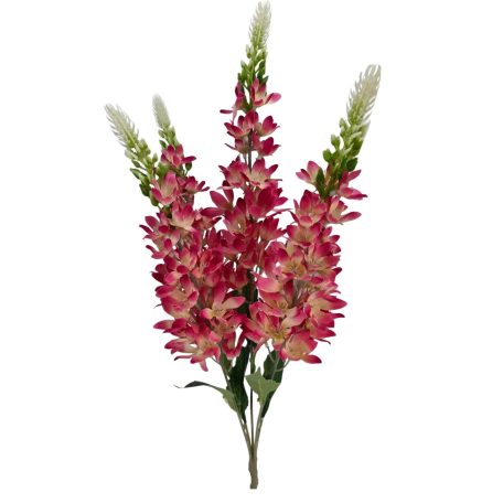 Fürt virágú csokor - Pink - 5 szálas - 58 cm