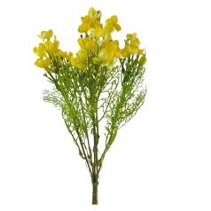 Apró virágos műzöld csokor 1 - Sárga - 37 cm