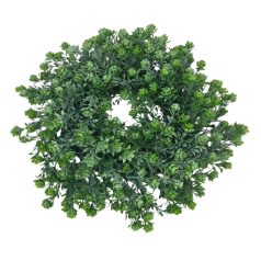   Műzöld koszorú alap 44 - 20 cm alap - 34 cm a teljes átmérő