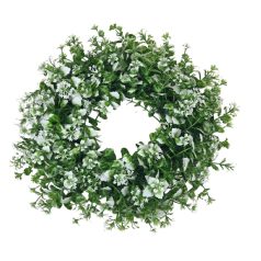   Műzöld koszorú alap 38 - 20 cm alap - 34 cm teljes átmérő 