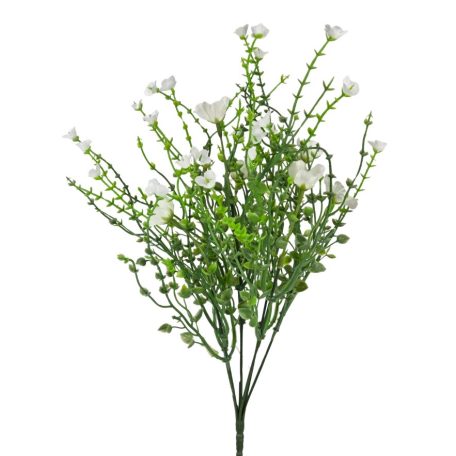 Műzöld 491 - Fehér - 39 cm