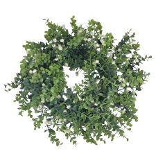   Műzöld koszorú alap 43 - 20 cm alap - 33 cm teljes átmérő 