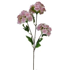 3 ágas hortenzia - Rózsaszín - 67 cm 