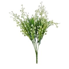 Műzöld 490 - Fehér - 35 cm