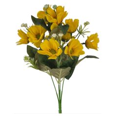 Vegyes színű kicsi csokor 175 - Sárga - 37 cm
