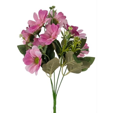 Vegyes színű kicsi csokor 175 - Rózsaszín - 37 cm